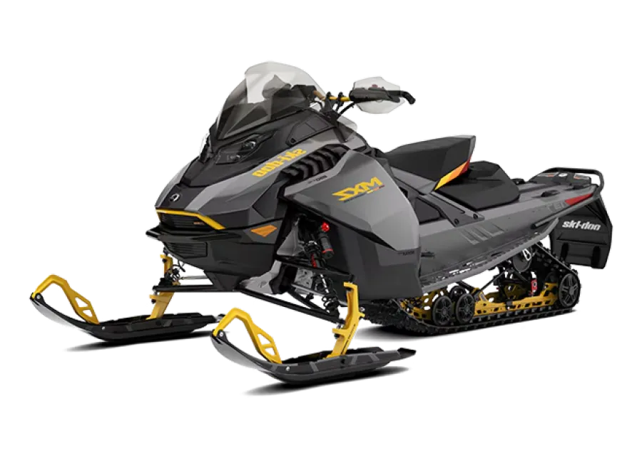 Снегоход Ski-Doo MXZ Adrenaline with Blizzard Package серый
