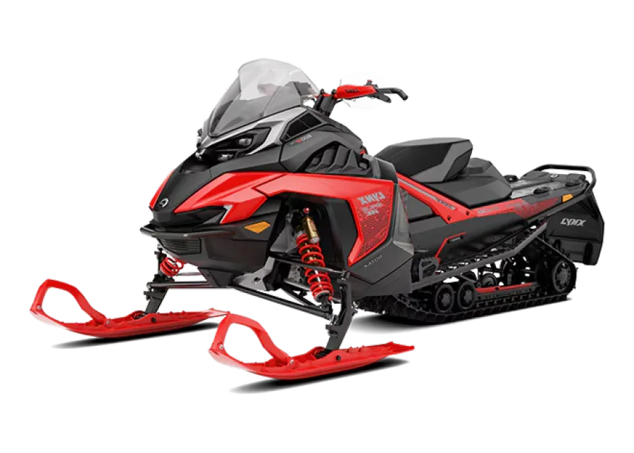 Снегоход Lynx Rave RE красный