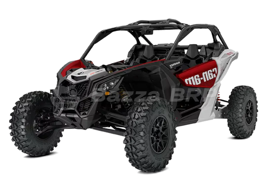 Багги Can-Am MAVERICK X3 RS TURBO RR красный